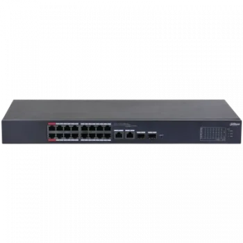 DAHUA DH-CS4218-16ET-135 18 Port Mbit 16 Port PoE+ 154W 2xCombo Uplink Cloud Managed Smart Switch