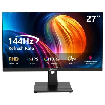 DAHUA LM27-B221B 27 LED IPS 1ms 144Hz 1920x1080 FullHD HDMI DP (VESA) Siyah Monitör