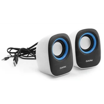 DARK DK-AC-SP100 1+1 2x0.8W RMS Siyah-Beyaz Hoparlör