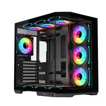 DARK DKCHGRPRO GUARDIAN PRO Powersız Siyah Tempered Glass Mid Tower ATX Kasa