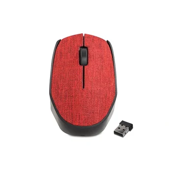 EVEREST KM-218 USB Kablosuz 2.4Ghz Kırmızı Kumaş Yüzey Mouse