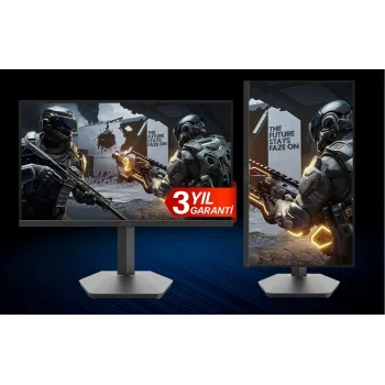 FAZEON X27F240P Gaming 27 LED IPS 0.5ms 240Hz 1920x1080 FullHD 2x HDMI 1xDP (Vesa( Pivot Amd Free G-SYNC Siyah Monitör