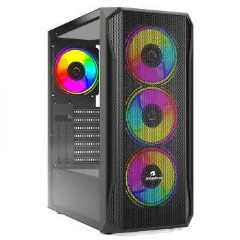 GAMEBOOSTER GB-T005MB Powersız Siyah Mesh Panel Mid Tower ATX Kasa
