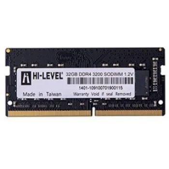 HI-LEVEL HLV-SOPC25600D4/32G 32GB DDR4 3200Mhz Notebook Bellek