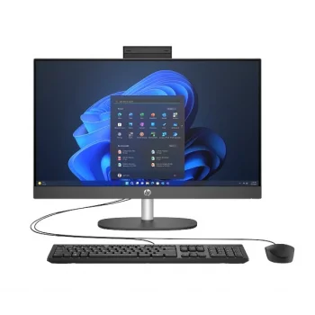 HP ProOne 240 G10 D1BC2ET Ultra 7-155U 16GB 512GB SSD O/B Iris Xe 23.8 Siyah DOS All in One PC