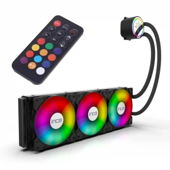 INCA ISS-03XN LGA1700/AM4/AM5 360 mm ARGB Siyah Sıvı Soğutma