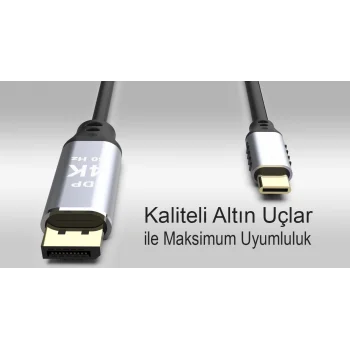 INCA ITCD-02TX 2 Mt TYPE-C TO DİSPLAYPORT Kablo