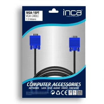 INCA IVGA-15PT 1.5 Mt 15E/15E Monitör Kablosu