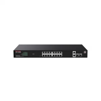 IP-COM G2220P-16-250W 16 PORT GIGABIT+2XRJ45/SFP UPLINK 230W POE CLOUD YÖNETİLEBİLİR RACKMOUNT SWITCH