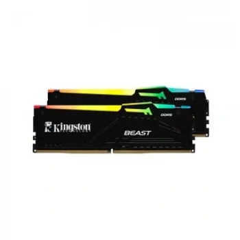 KINGSTON KF560C36BBEAK2-64TR 64GB (2x32) DDR5 6000MHz Beast RGB Expo PC Bellek