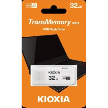 KIOXIA LU301W032GG4 U301 32GB USB 3.2 Beyaz USB Bellek