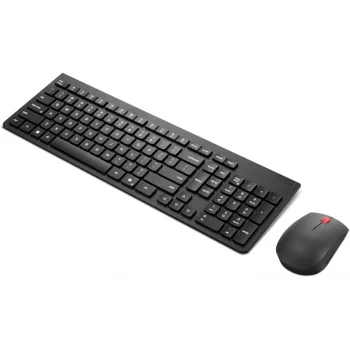 LENOVO 4X31N50744 Q Türkçe Kablosuz Siyah Essential Klavye + Mouse Seti