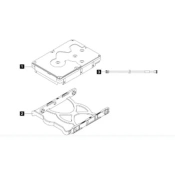 LENOVO THINKSYSTEM 4XB7A77446 ST50/ST45 SERIES 3.5 2TB 7.2K SATA6GB NON-HOT SWAP 512N HDD
