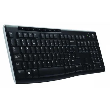 LOGITECH K270 Q TR MM KLAVYE KABLOSUZ SİYAH 920-003761