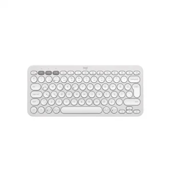 LOGITECH K380S PEBBLE KEYS 2 ÇOKLU CİHAZ ÖZELLİKLİ BLUETOOTH TÜRKÇE Q KLAVYE BEYAZ 920-011860