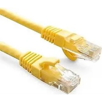 ODS 02R45R45C6UJ1Y0.5A CAT6 UTP LSZH BAKIR 0.5 Metre Sarı Patch Cord