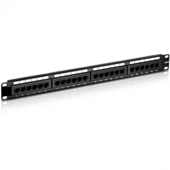 ODS 10C-SB1U24PCAT6U-RL1A 24 Port CAT6 UTP DOLU Patch Panel