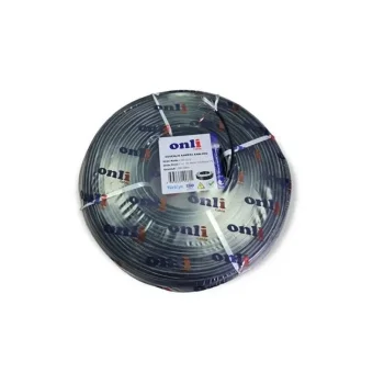 Onli 2X0,50 500m 2+1 PE OUTDOOR CCTV Siyah Kablo