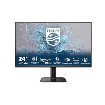 PHILIPS 24E2N1110 1000 Serisi 23.8 LED IPS 4ms 120Hz 1920x1080 FullHD VGA HDMI (VESA) Siyah Monitör