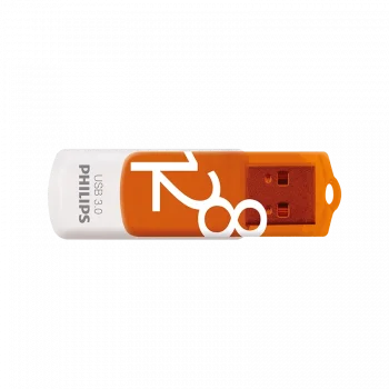 PHILIPS FM12FD00B/00 128GB USB3.0 Turuncu/Beyaz USB Bellek