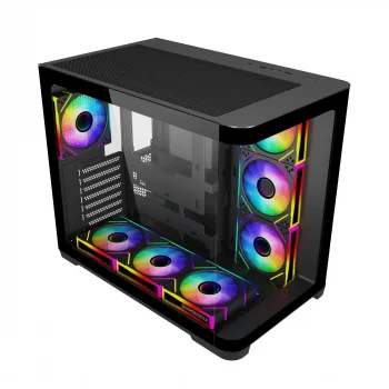 POWER BOOST JBST-GBG2852B-850W 850W 80+ Bronze Siyah (Curved) Mid Tower ATX Kasa