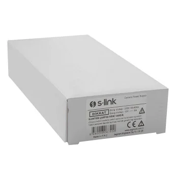 S-LINK SL-KA67 12V 7 Amper Metal Adaptör