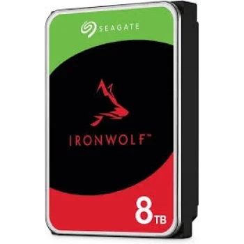 SEAGATE ST8000VN004 IRONWOLF 3.5 8TB 7200rpm 256mb SATA (TR Seagate Garantili) 7/24 NAS Harddisk