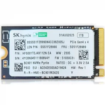SKHYNIX HFS001TEJ4X112N M.2 1TB PCIe + NVMe SSD Disk (22x42mm) Kutusuz