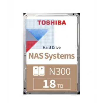 TOSHIBA HDWG51JUZSVA N300 3.5 18TB 7200rpm 512MB Sata 7/24 NAS Harddisk
