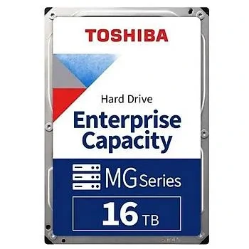 TOSHIBA MG09ACA16TE MG Series 3.5 16TB 7200rpm 512MB SATA Enterprise 7/24 Harddisk