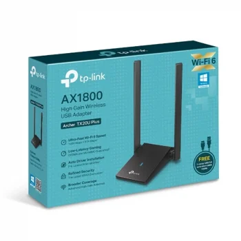 TP-LINK ARCHER TX20U PLUS AX1800 WI-FI 6 KABLOSUZ USB ADAPTOR