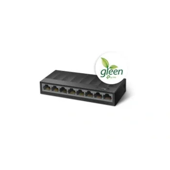 TP-LINK LS1008 8 port Mbit Desktop Yönetilemez Plastik Kasa Switch