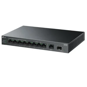 TP-LINK LS1210GP 10 Port Gbit 8 Port PoE+ 61W 1xGbit+1xSFP Uplink Desktop Yönetilemez Switch