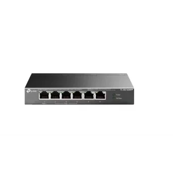 TP-LINK OMADA ES206GP 6 Port Gbit 4 Port Poe 65W Desktop Yönetilebilir Çelik Kasa Switch