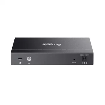 TP-LINK OMADA ES208GP 8 port Gbit 8 Port PoE+ 64W Desktop Yönetilebilir Çelik Kasa Switch