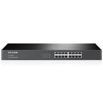 TP-LINK TL-SG1016 16 Port Gbit Rackmount Yönetilemez Çelik Kasa Switch