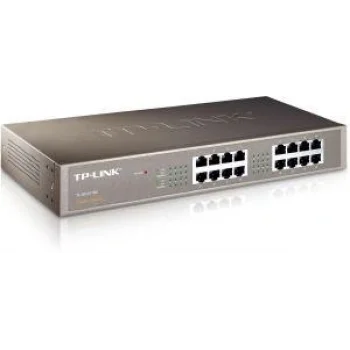 TP-LINK TL-SG1016D 16 Port Gbit Rackmount Yönetilemez Çelik Kasa Switch
