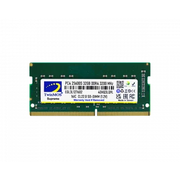 TWINMOS MDD432GB3200N 32GB DDR4 3200Mhz Notebook Bellek
