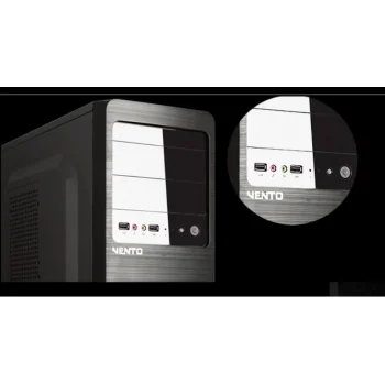 VENTO VS114F 300W Siyah Mid Tower ATX Kasa