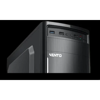 VENTO VS115F 300W Peak Siyah Mid Tower ATX Kasa