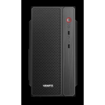 VENTO VS118S 400W Peak Siyah Mini Tower M-ATX Kasa