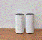 TP-LINK Deco E4(2-pack) 2 Port 10/100Mbps AC1200 2 Anten Masaüstü Tüm Ev Mesh Wi-Fi Sistemi