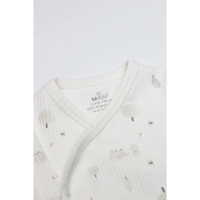 Always Dream 3lü Zıbın Takım 13110 Ekru Bej