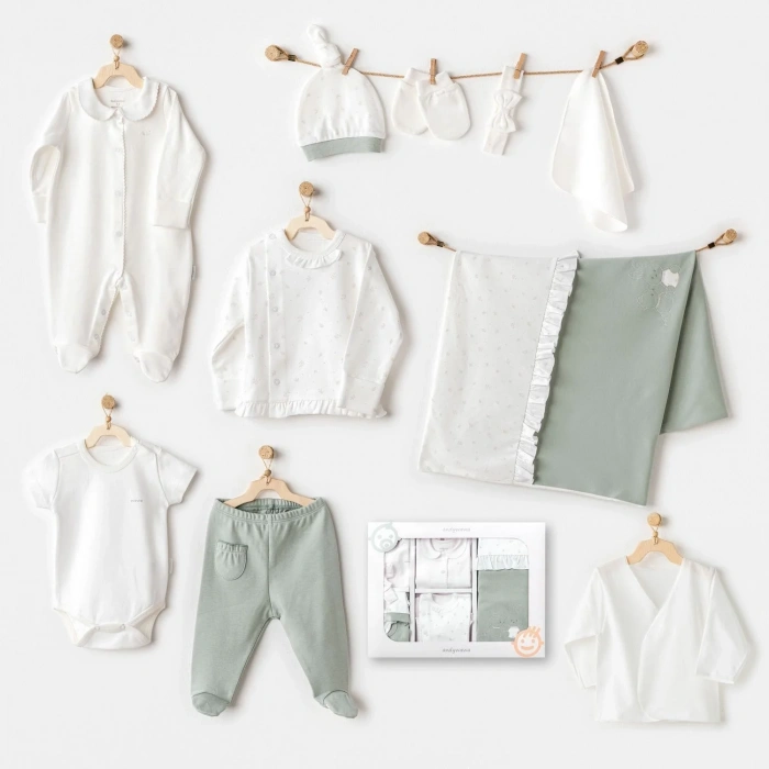 Cute Bear Friends 10lu Hastane Çıkışı Green