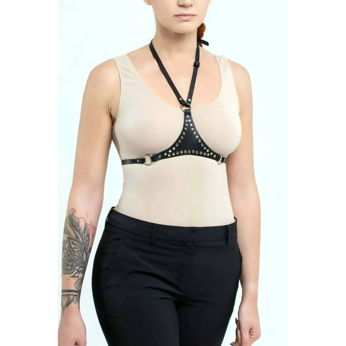 Elbise Üstü Deri Aksesuar, T-shirt Üzeri Deri Aksesuar - Brf850