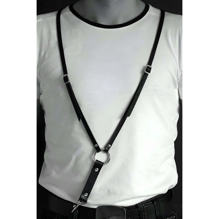 Erkek Omuzdan Askılı Göğüs Harness - Brfm98
