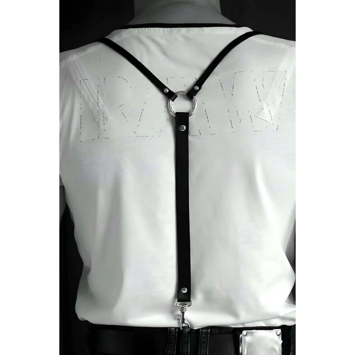 Erkek Omuzdan Askılı Göğüs Harness - Brfm98