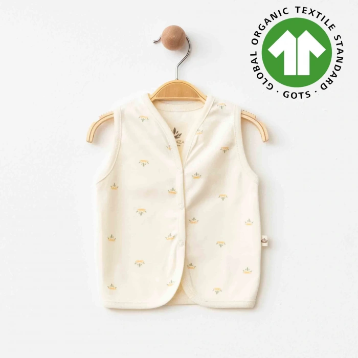 Eslenza Baby Bebek Yelek 0036 Bej