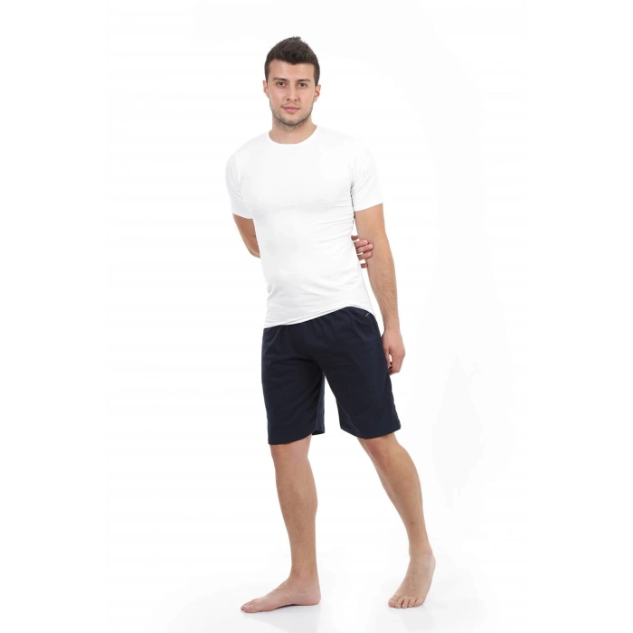 Giyim ERKEK CEPLİ PAMUK ŞORT LACİVERT