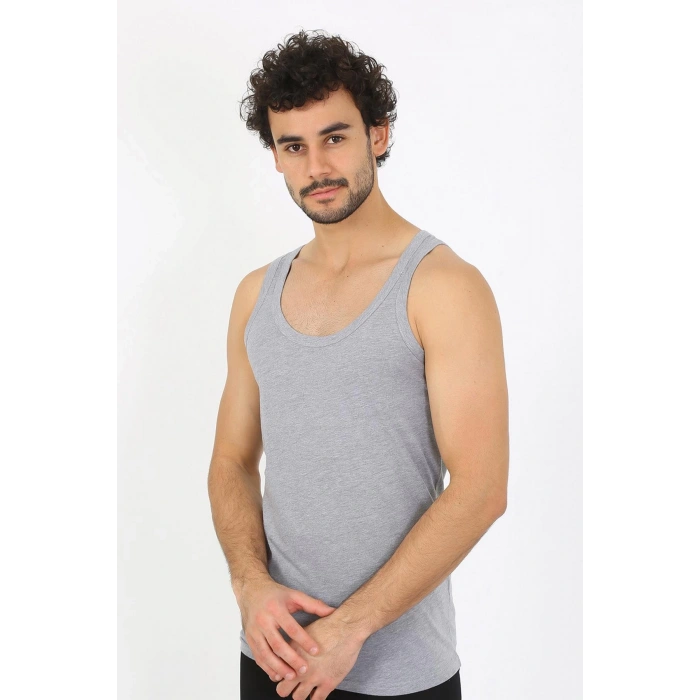 Giyim ERKEK GRİ RİBANA ATLET